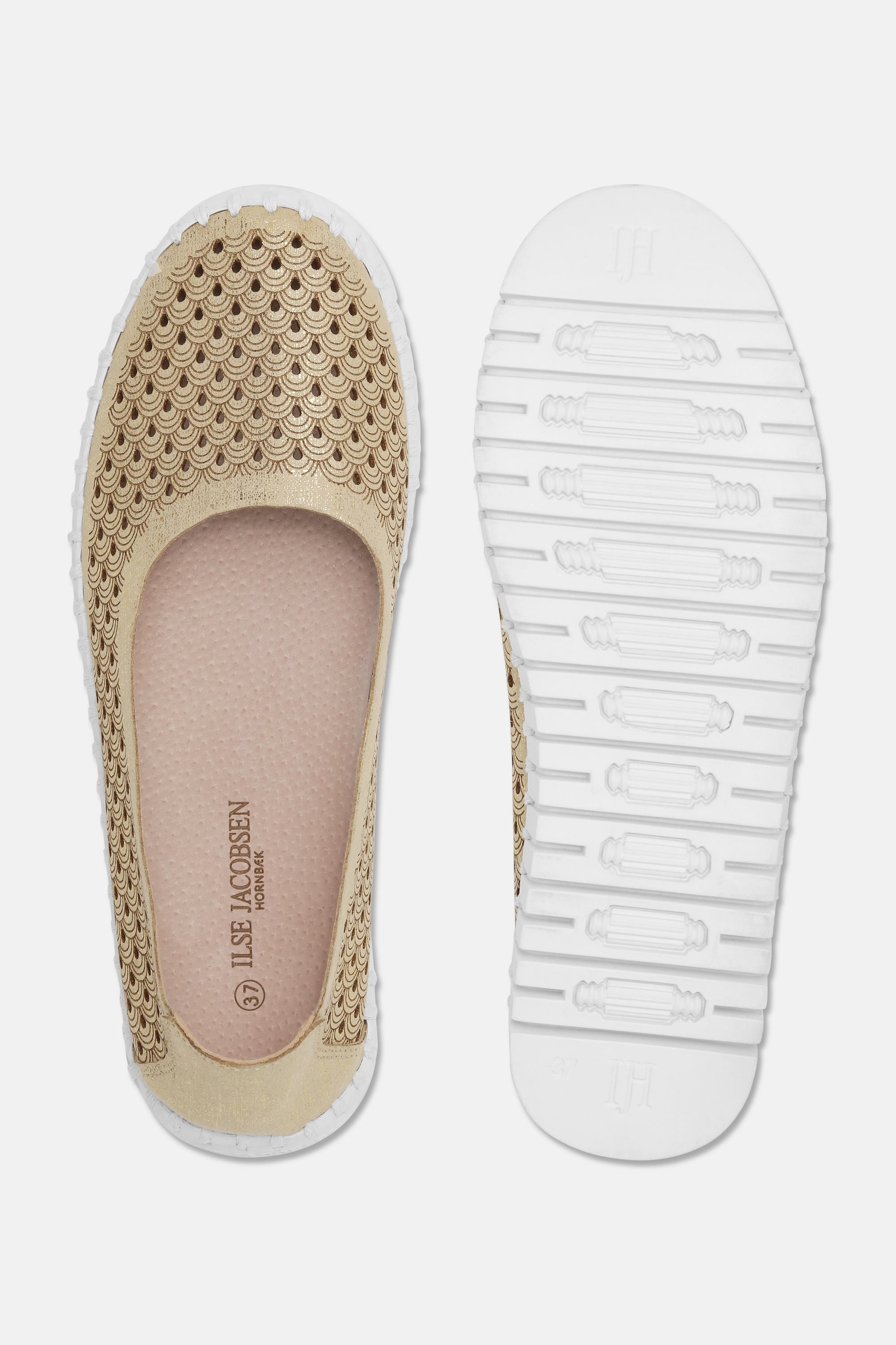 Ballerina Glitter - Platin White